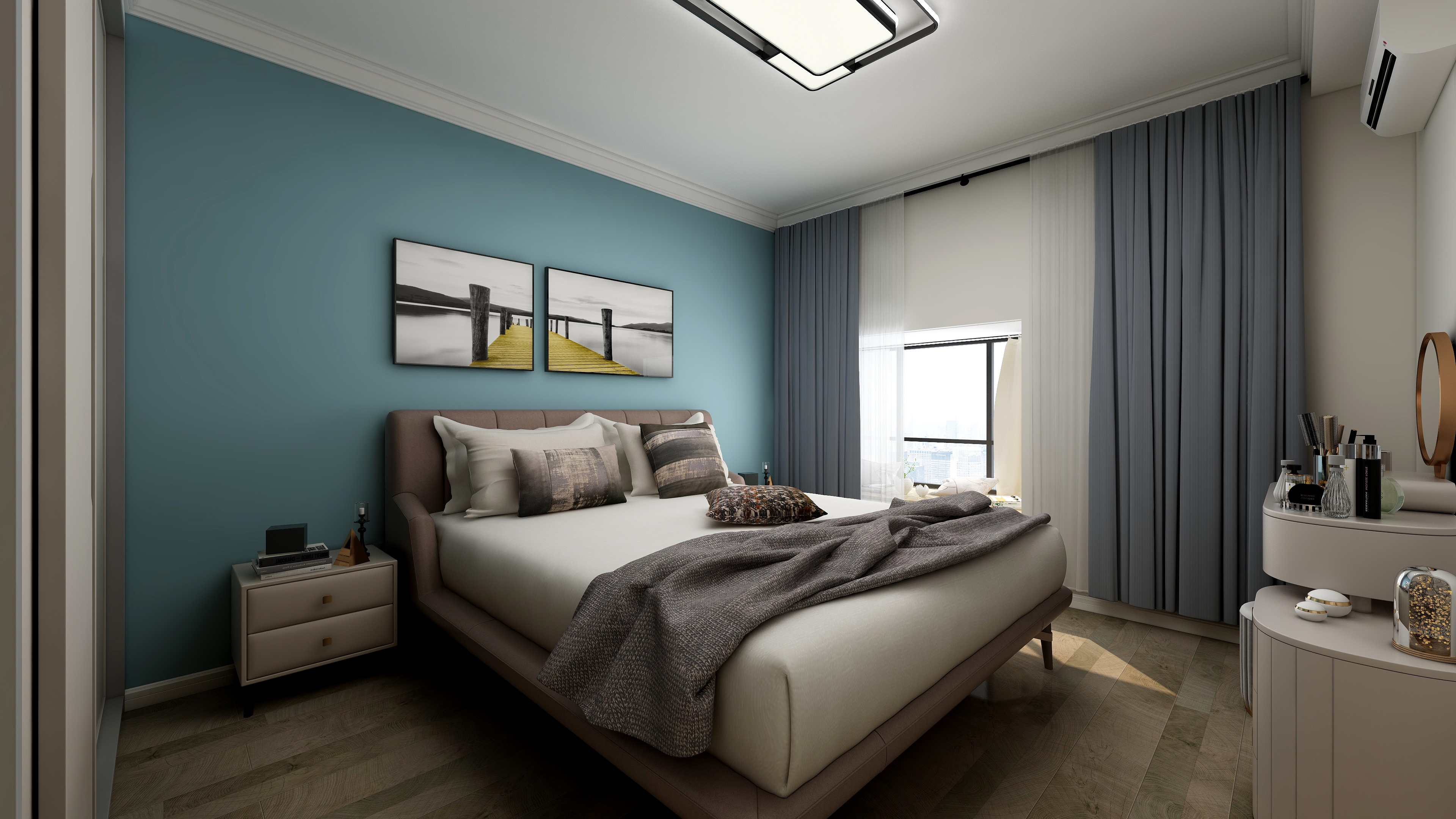 二孩家庭帶老人，四居空間規劃竟如此合理！