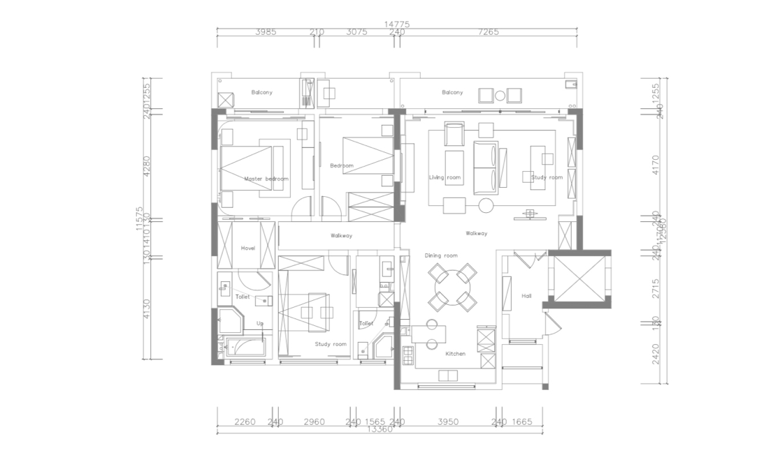 誰說中式古板？這個150㎡新中式，進門就被玄關吸引了！