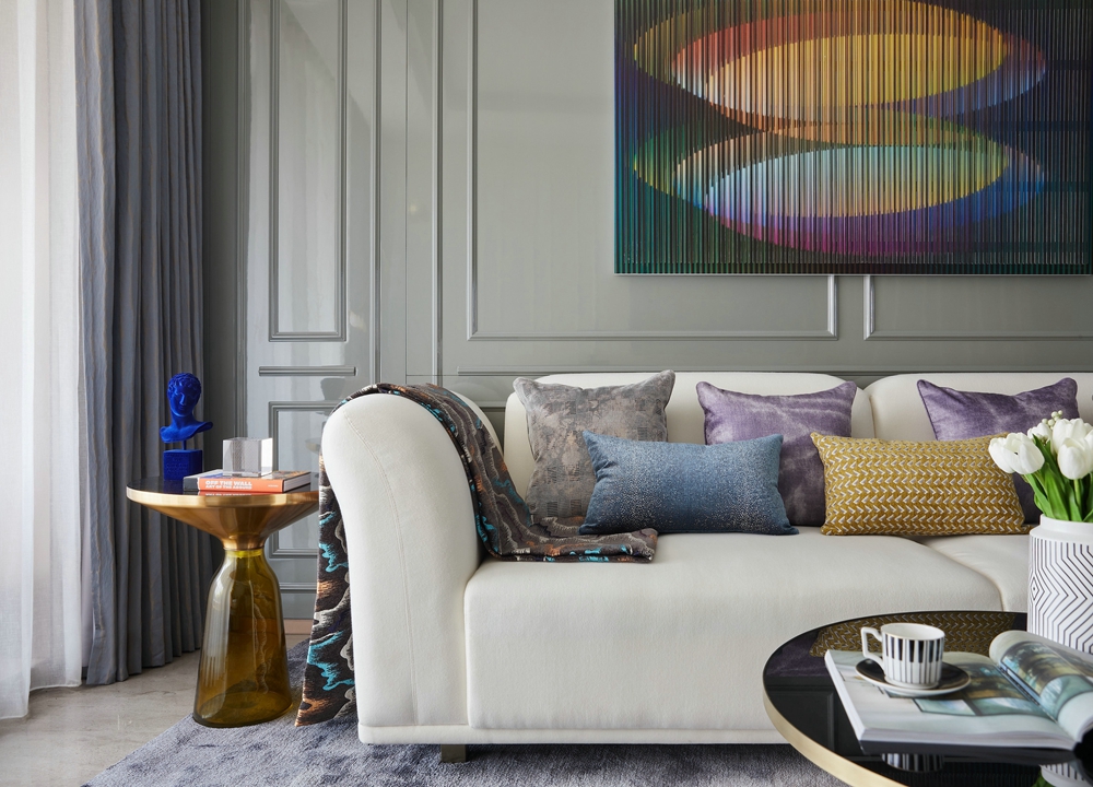 看完鄰居家輕奢風背景墻，簡直想把我家大白墻砸了