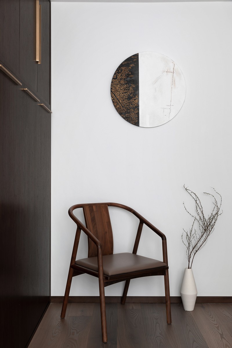 誰說中式古板？這個150㎡新中式，進門就被玄關吸引了！