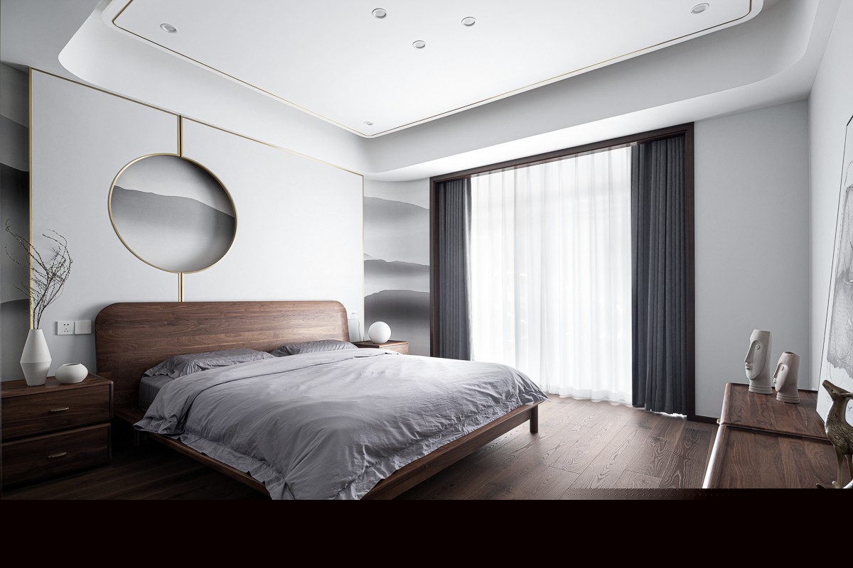 誰說中式古板？這個150㎡新中式，進門就被玄關吸引了！