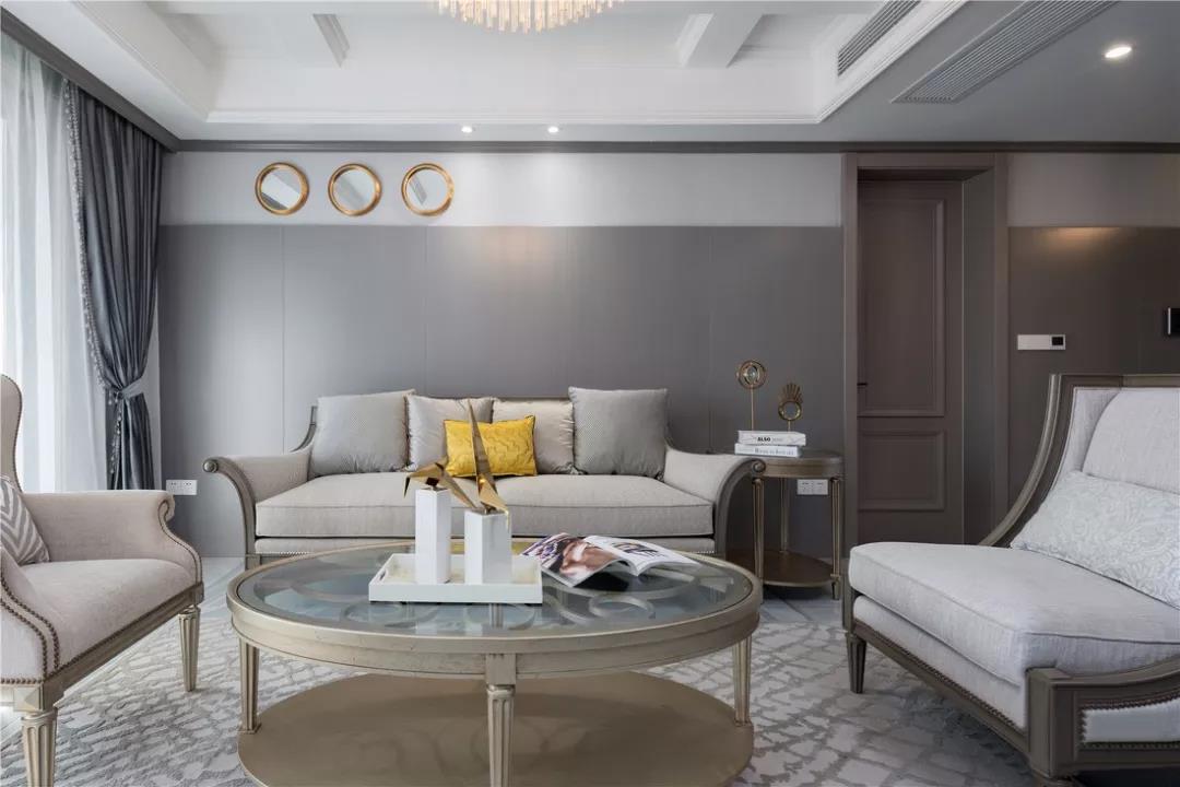 成都145㎡美式高級灰大宅，享受幸福的羅馬假日	