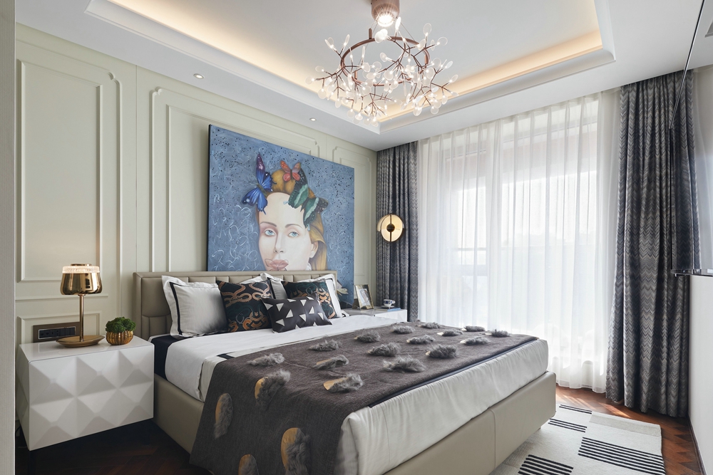 看完鄰居家輕奢風背景墻，簡直想把我家大白墻砸了