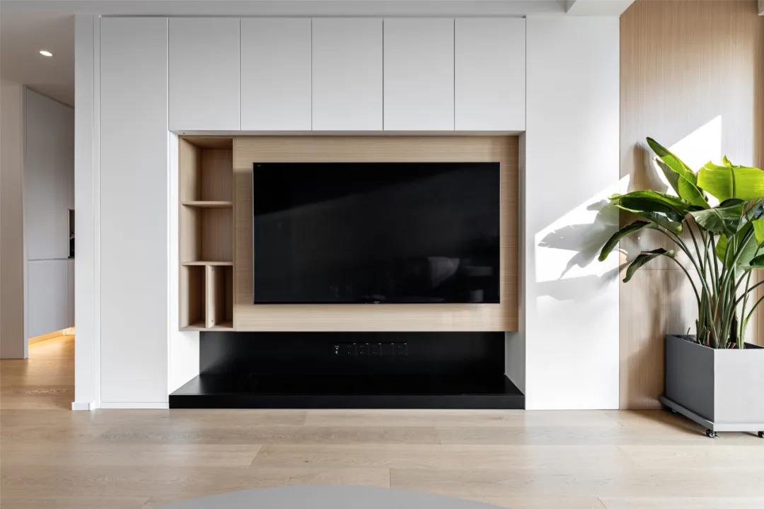 鄭州106㎡三居，全屋定制柜“斤斤計(jì)較”，一寸空間都不舍得！