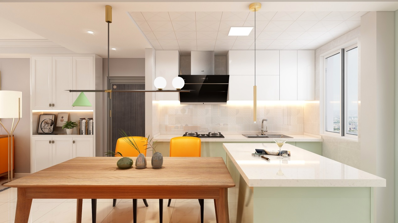 設(shè)計師教您簡化動線，70㎡兩居讓三口之家活動更便捷