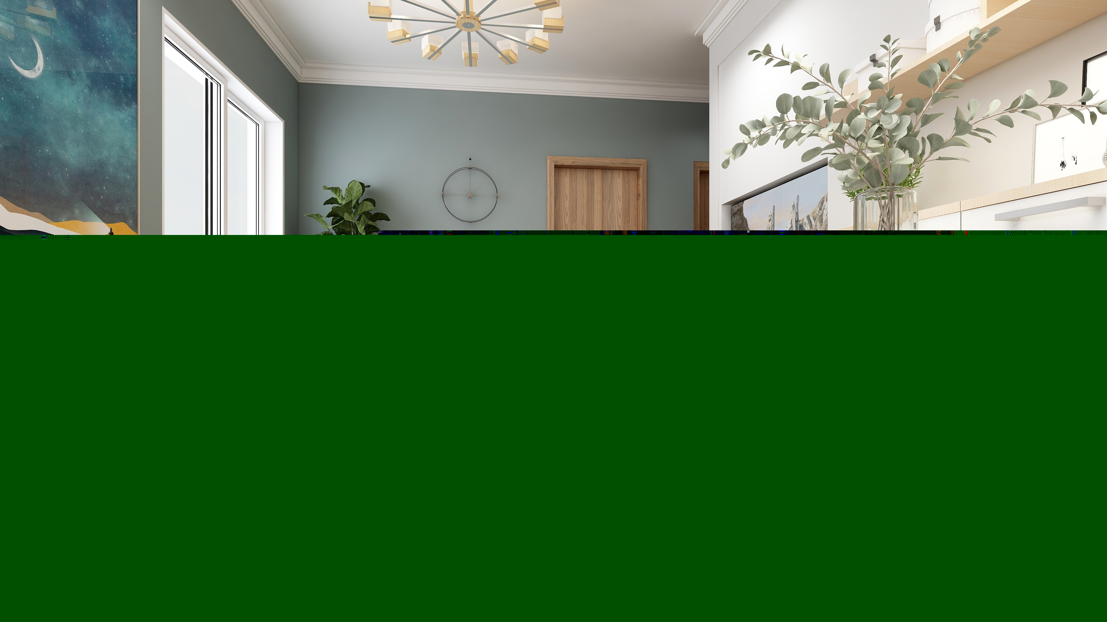 設計師教您簡化動線，70㎡兩居讓三口之家活動更便捷