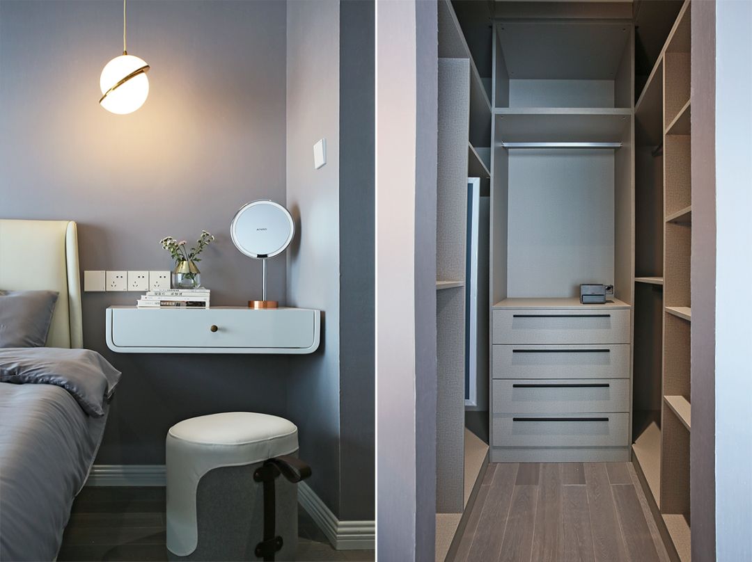 102㎡老房改造遇上高級(jí)灰，壁柜超強(qiáng)收納，效果驚艷極了！