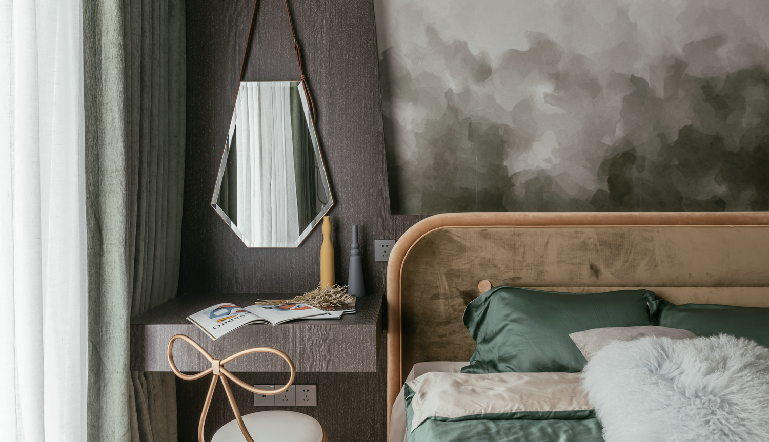 解鎖告白新姿勢(shì)！深圳夫妻107㎡唯美婚房，從客廳美到臥室