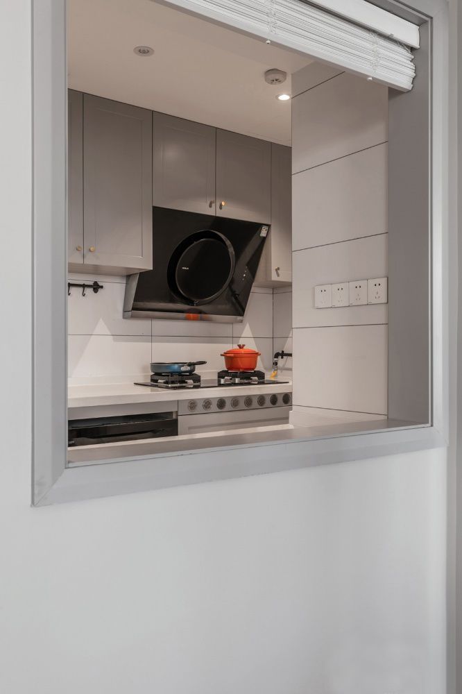 廚房“鑿壁借光”，臥室巧用空間，看廊坊夫妻玩轉(zhuǎn)89㎡小屋