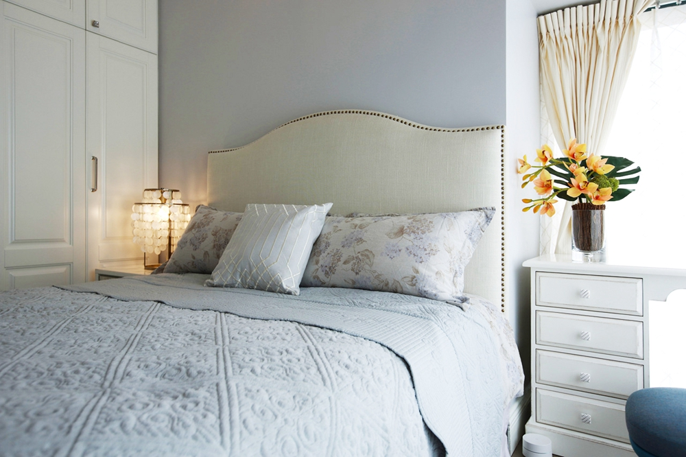 衣帽間內(nèi)藏書房，這套成都95㎡美式婚房，給滿分！