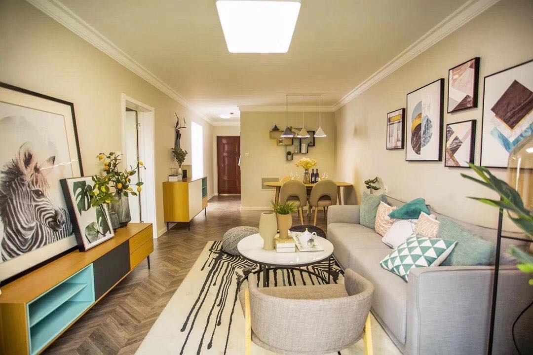 二娃家庭的82㎡溫馨兩居，太空主題兒童房刷爆朋友圈！