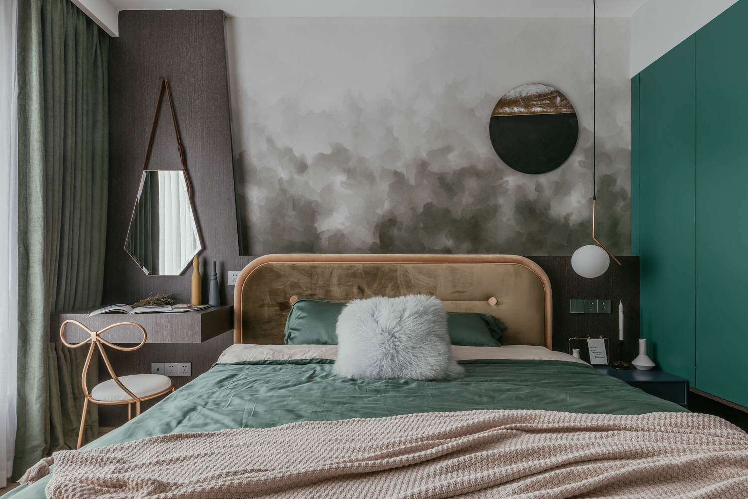 解鎖告白新姿勢(shì)！深圳夫妻107㎡唯美婚房，從客廳美到臥室