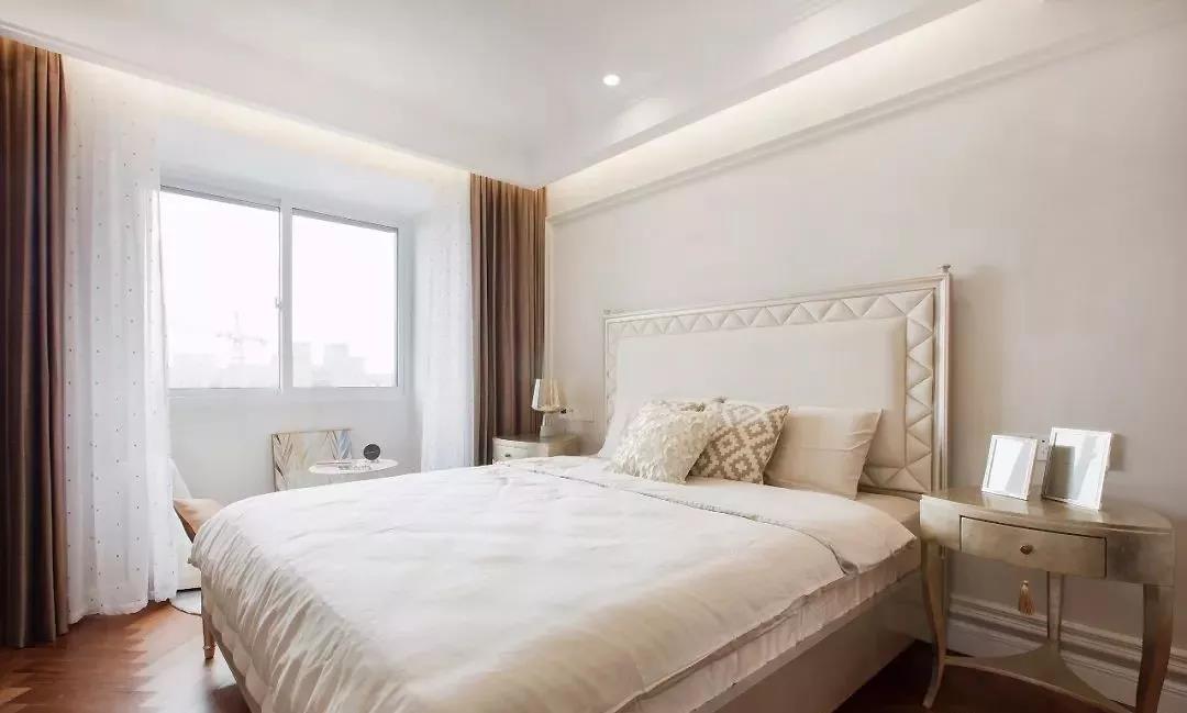 衣帽間內(nèi)藏書房，這套成都95㎡美式婚房，給滿分！