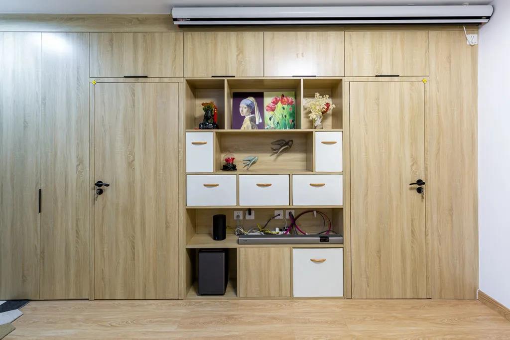 武漢83㎡老破小爆改，動靜分區+立體收納，這個家成功改頭換面！