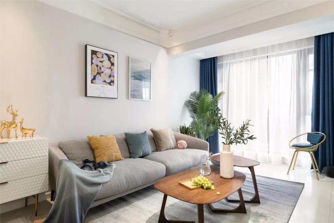 一娃一寵丨她家115㎡馬卡龍色系北歐宅，又美又實用