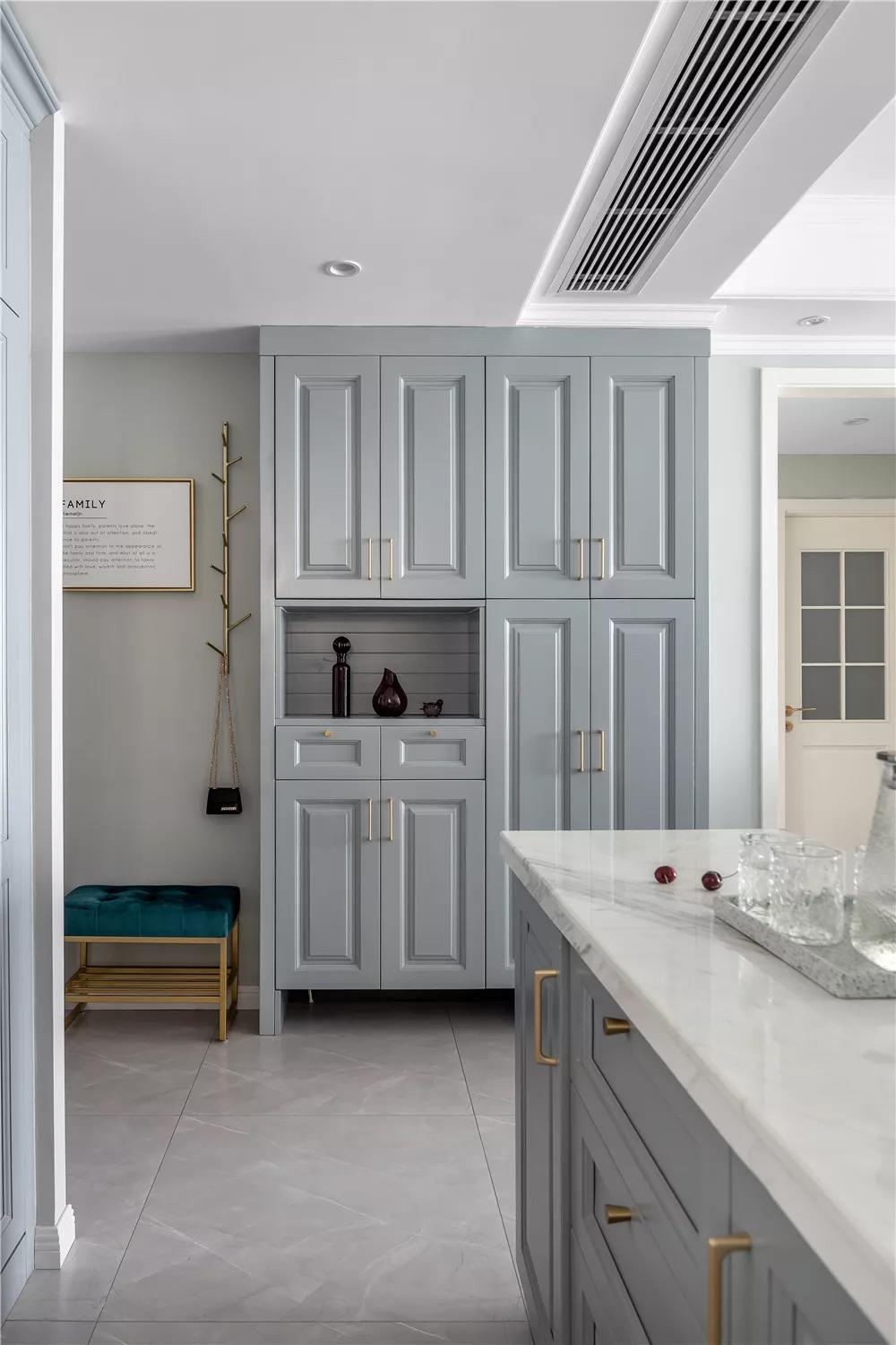 廣州120㎡三代同堂溫馨棲居，美式風(fēng)格這樣裝，沒人敢說丑！