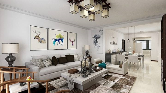 戶型優化丨這套120㎡新中式家，把每個房間功能發揮到極致