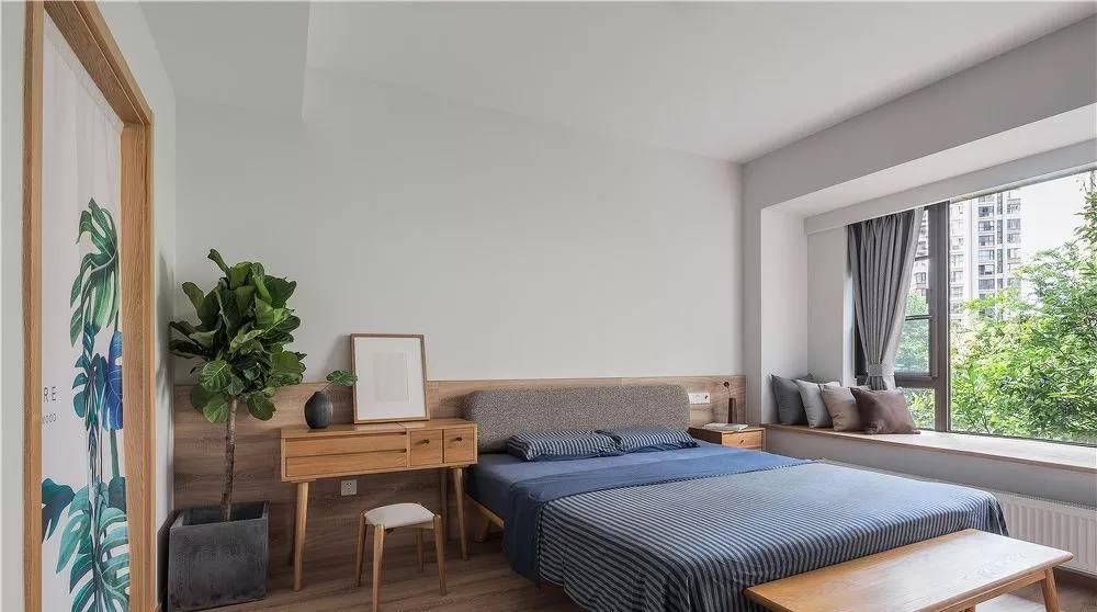 成都105㎡原木二人居|家庭影院、客廳飄窗、獨立茶室，清新又精致！