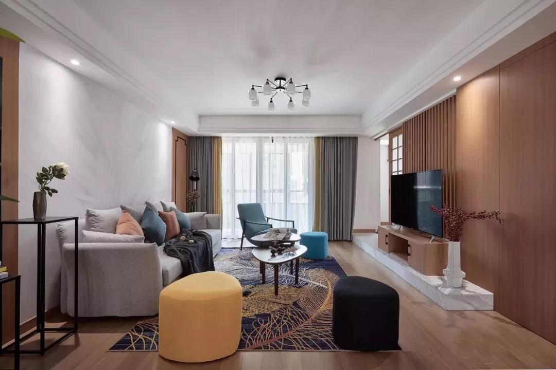 「翻新改造」實景案例|275㎡超大戶型輕奢風，舒適耐用且高效的生活空間！