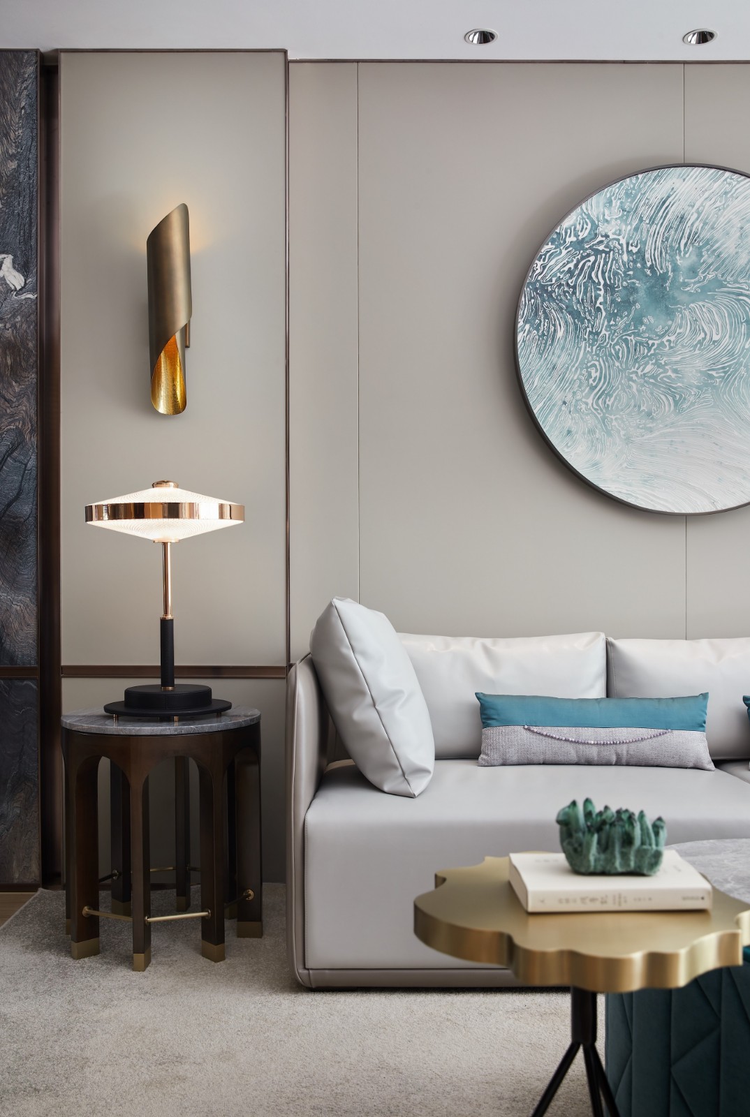 抄作業！130㎡夢幻輕奢宅美不勝收，你想要的全在她家！