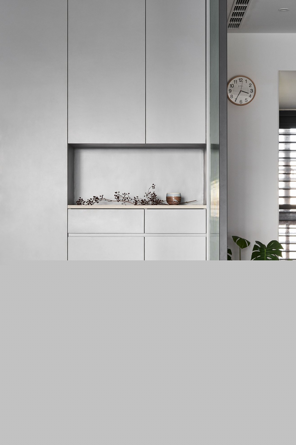 124㎡「自然環保」的家，獨立衣帽間+陽光書房，清爽又自在