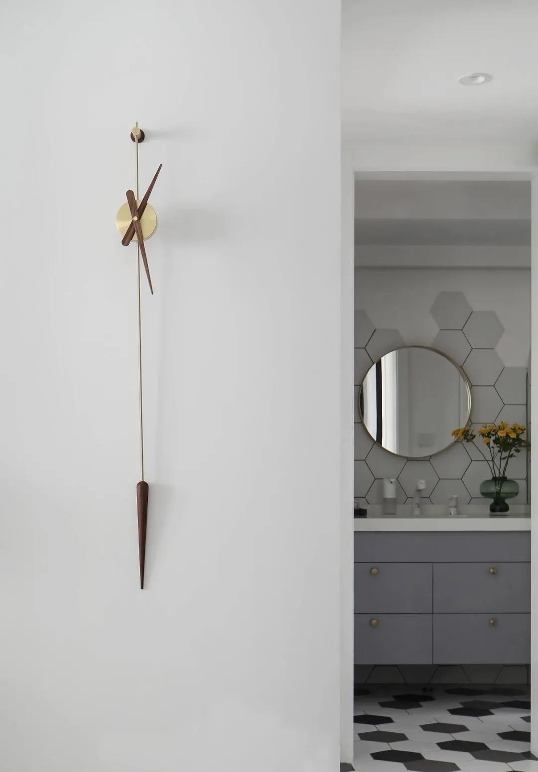 93㎡北歐婚房玄關(guān)巧收納，次臥改書房榻榻米，超實(shí)用！