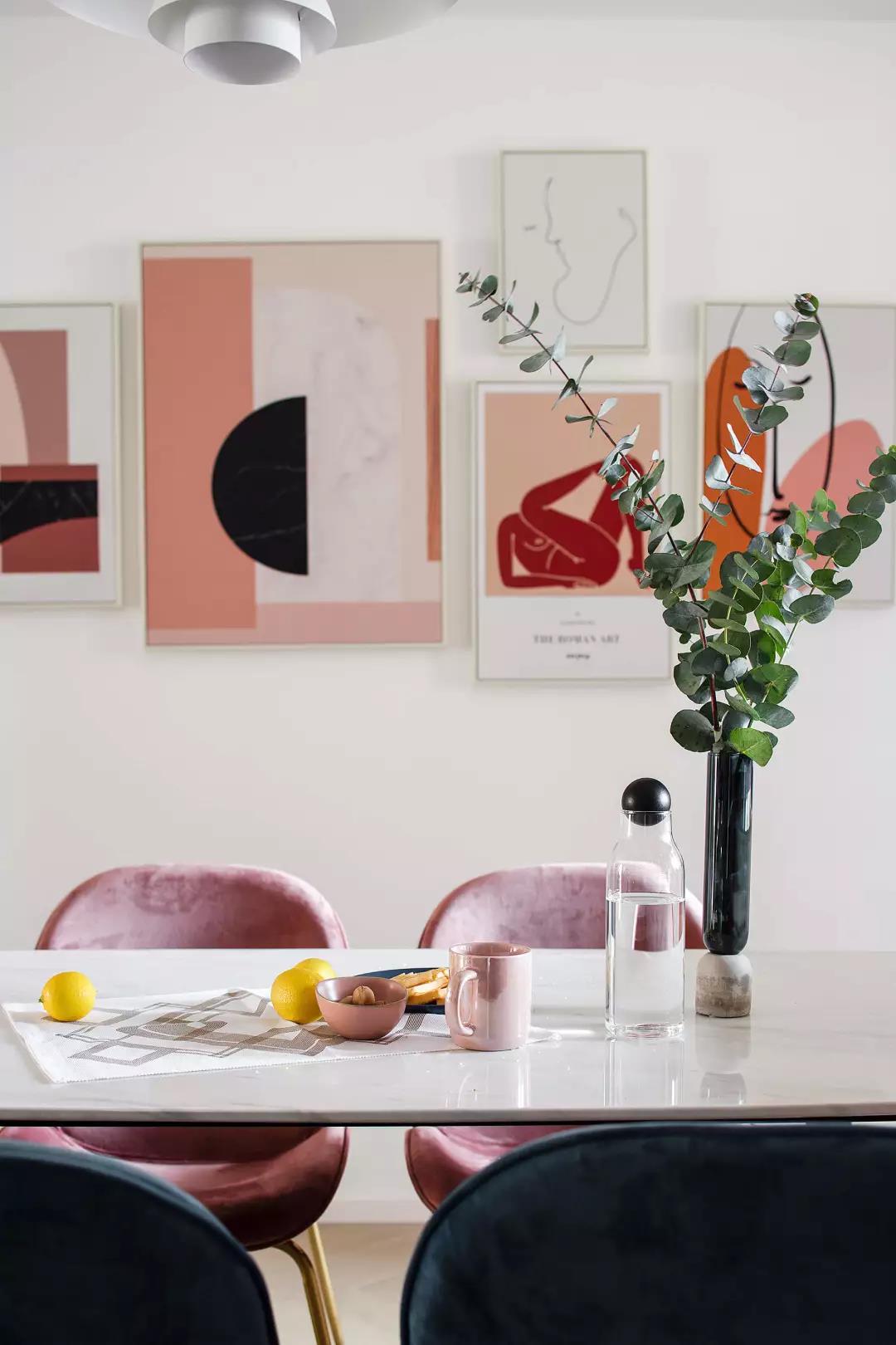 故宮紅+ins元素豪裝125㎡毛坯房，鄰居羨慕哭！