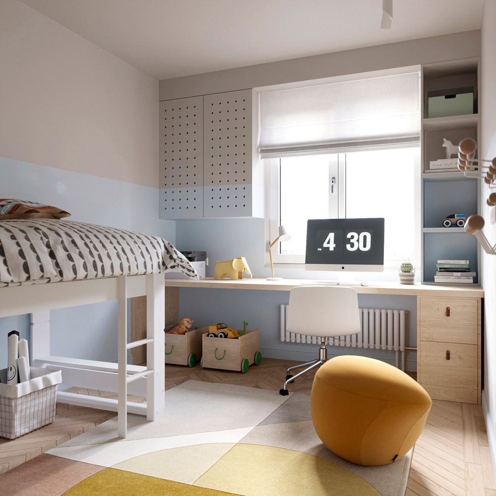 爆改二手房，只花了10萬打造一家三口專屬幸福