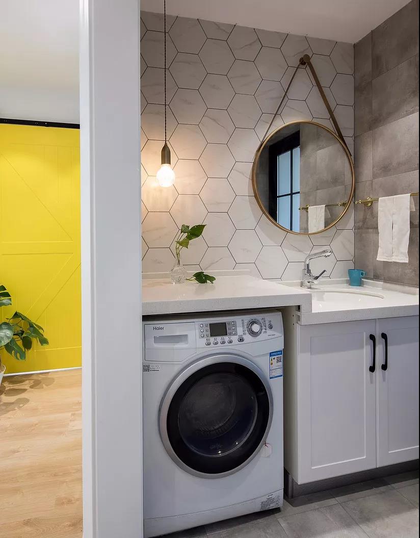 吧臺卡座＋原木氧氣風，這套106㎡北歐三居巨好看！