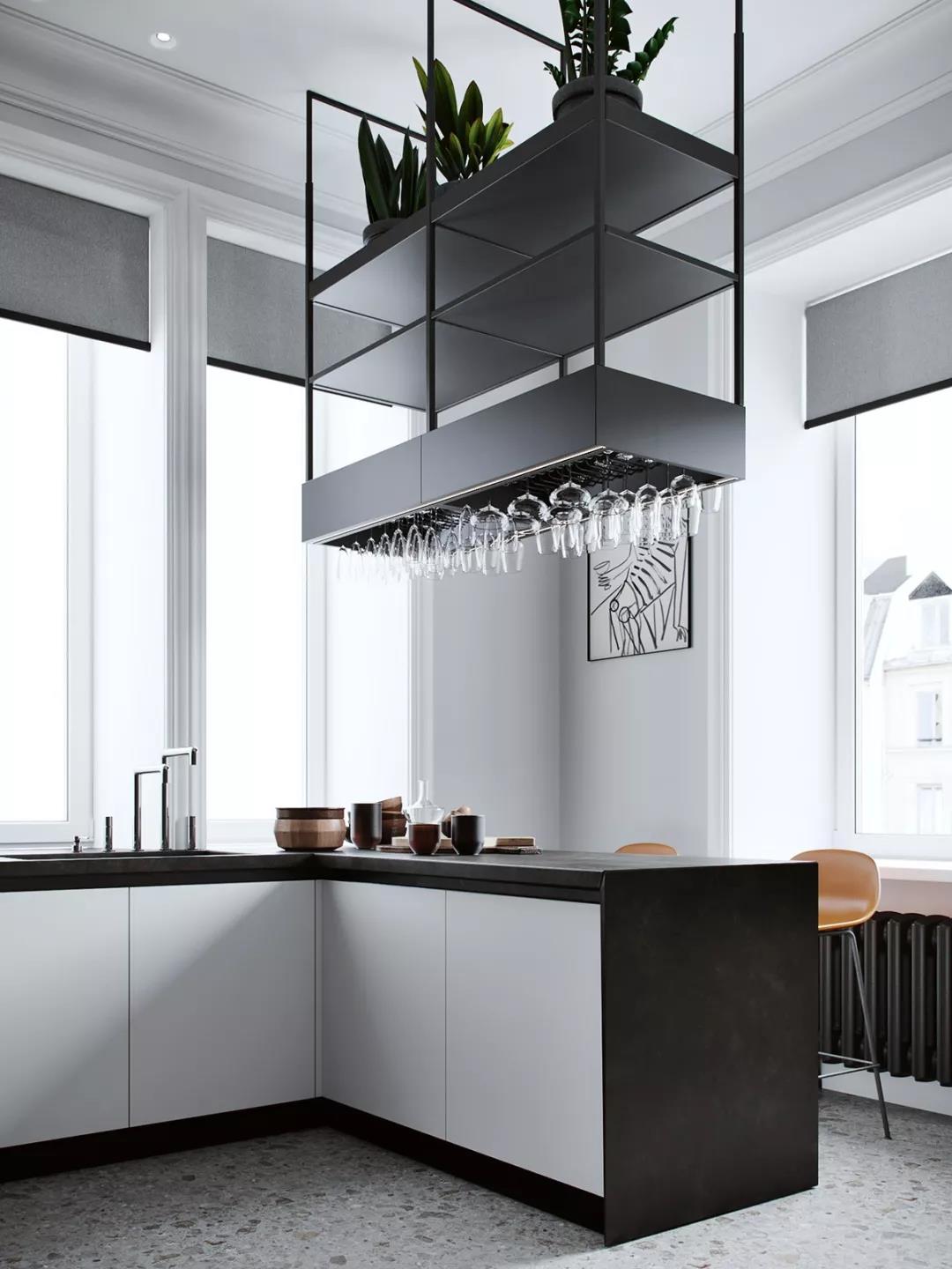 濟南夫妻巧用130㎡摳出書房+衣帽間+酒吧，太會玩了！