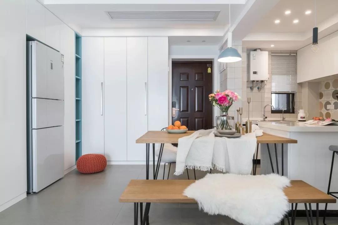 半展示半收納，她家89㎡實(shí)用耐看小兩居美得不像話