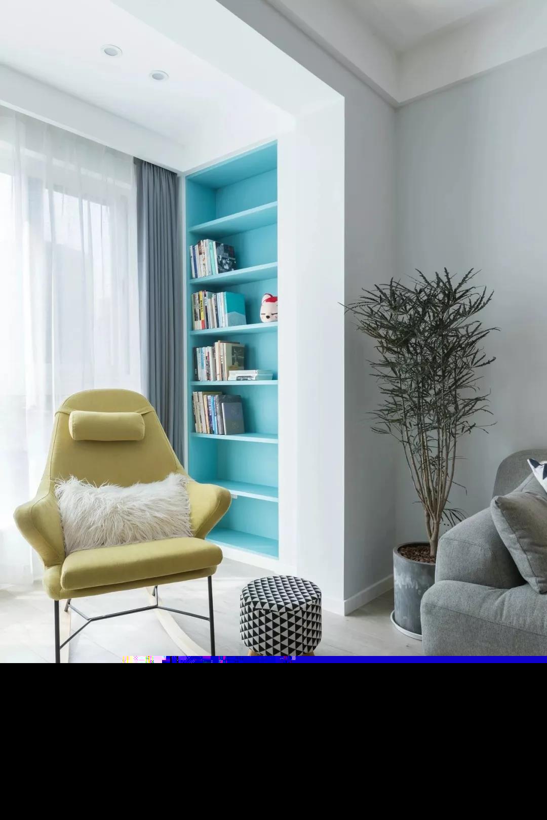 半展示半收納，她家89㎡實(shí)用耐看小兩居美得不像話