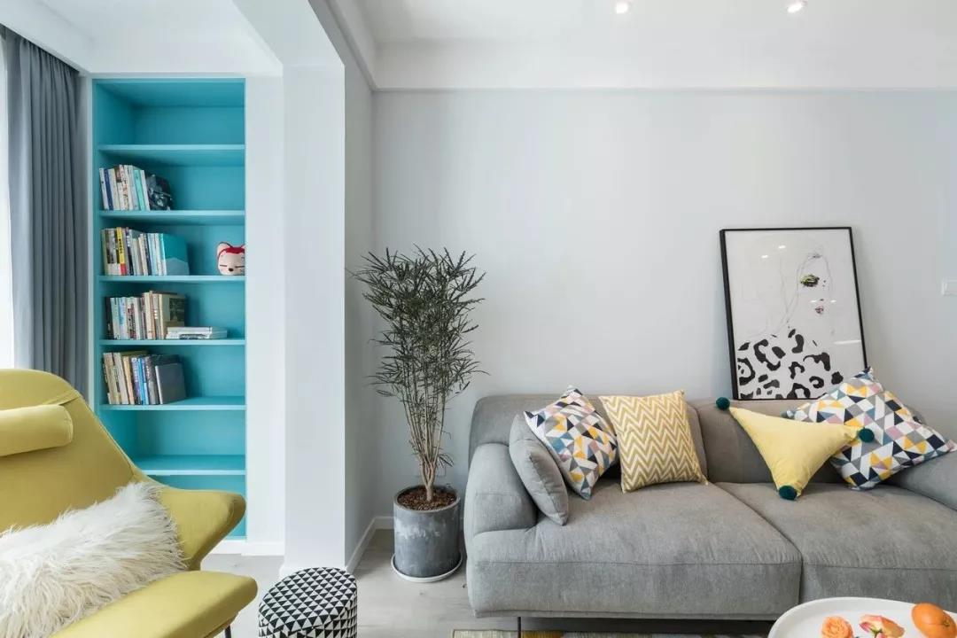 半展示半收納，她家89㎡實(shí)用耐看小兩居美得不像話