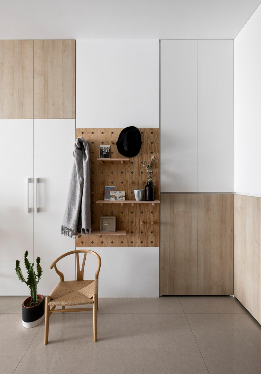 60㎡原木極簡北歐風，顏值與格調兼備，打造清新舒適生活