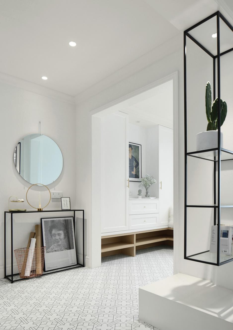 充滿“矛盾”的剛需89平北歐風(fēng)，現(xiàn)代+復(fù)古、冷色+暖色，廚房設(shè)計(jì)更是妙！