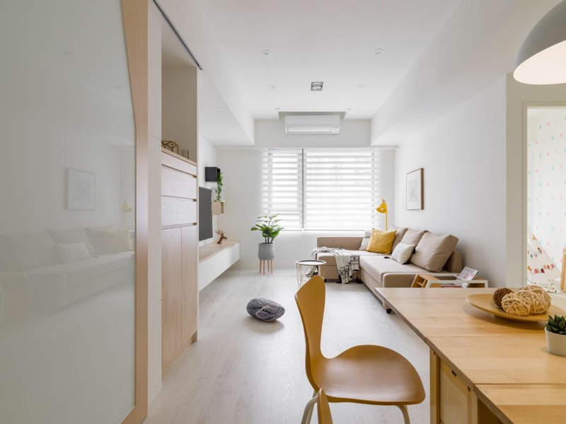 處女座屋主95㎡二手房大翻新，有娃，還能做到0雜物，給設(shè)計師加雞腿~C