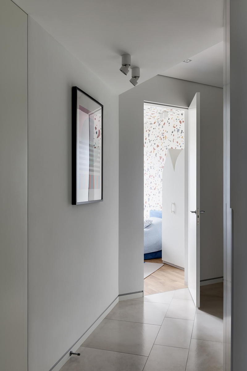 天空藍(lán)+牛奶白，絕美北歐風(fēng)打造85㎡超高性價(jià)比三居室，挑動你的視覺神經(jīng)