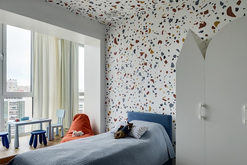 天空藍(lán)+牛奶白，絕美北歐風(fēng)打造85㎡超高性價(jià)比三居室，挑動你的視覺神經(jīng)