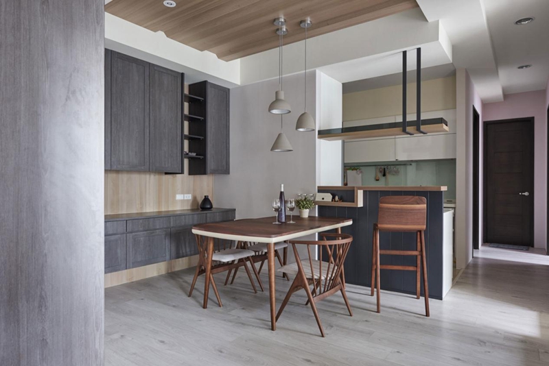 天空藍+牛奶白，絕美北歐風打造85㎡超高性價比三居室，挑動你的視覺神經