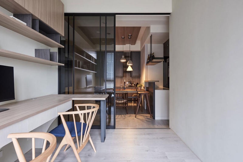 天空藍+牛奶白，絕美北歐風打造85㎡超高性價比三居室，挑動你的視覺神經