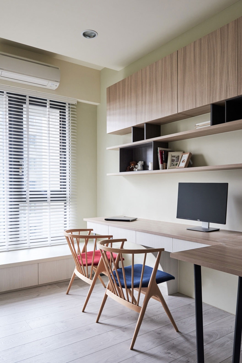 天空藍+牛奶白，絕美北歐風打造85㎡超高性價比三居室，挑動你的視覺神經