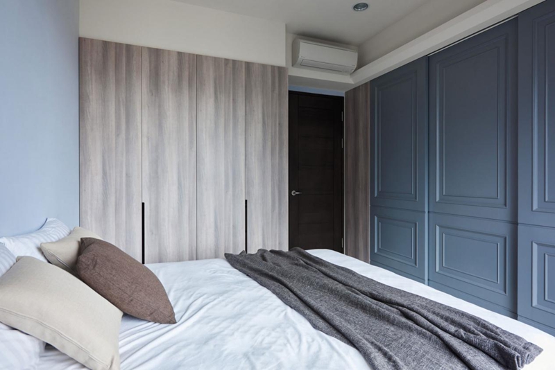 天空藍+牛奶白，絕美北歐風打造85㎡超高性價比三居室，挑動你的視覺神經