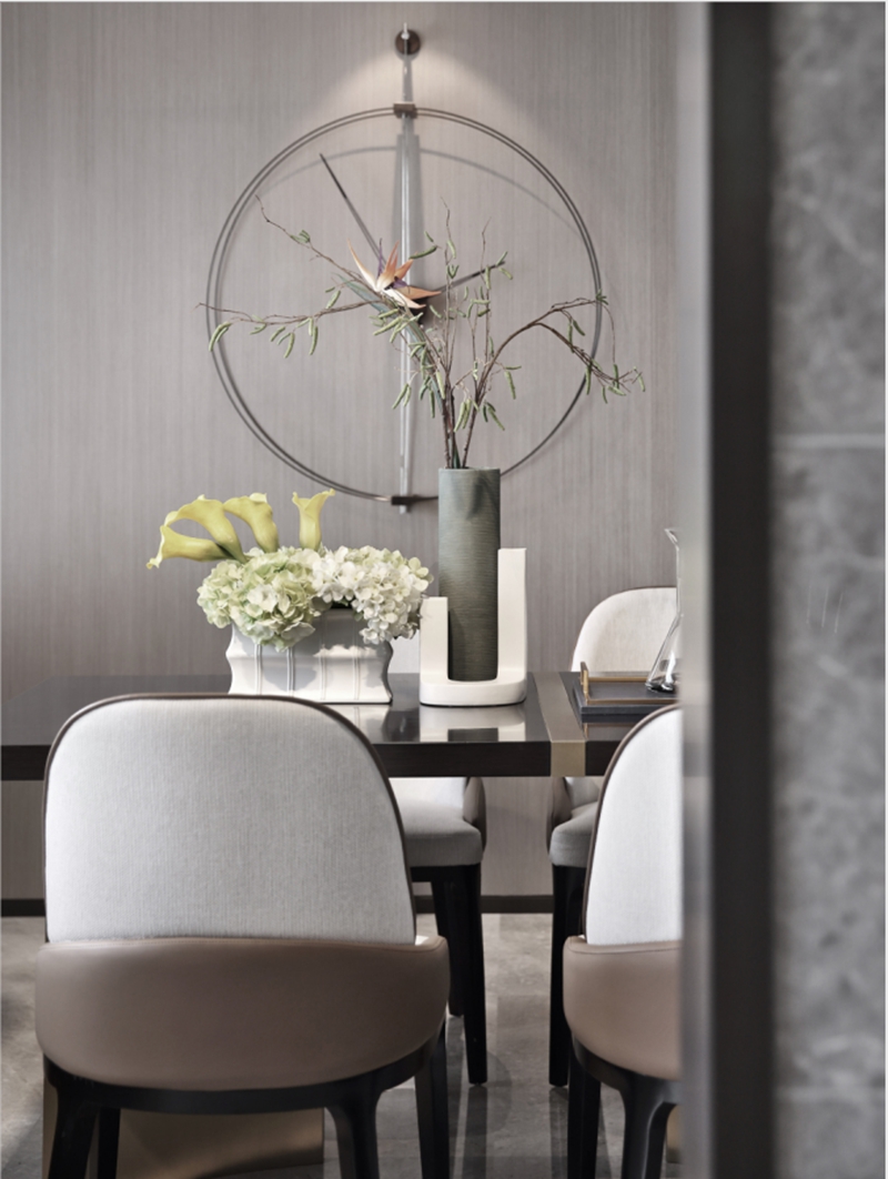 灰色調譜寫優雅風情，精致擺件演繹輕奢時尚，這樣的輕奢風讓人移不開眼～