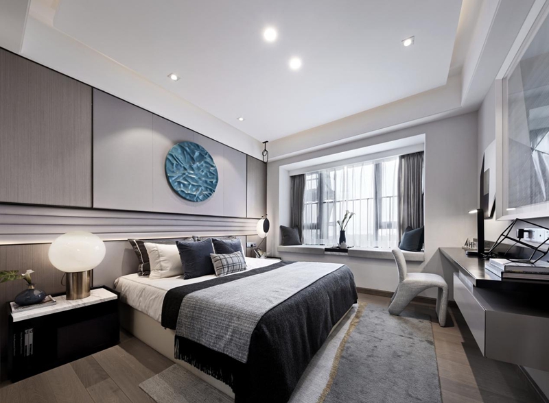 灰色調譜寫優雅風情，精致擺件演繹輕奢時尚，這樣的輕奢風讓人移不開眼～