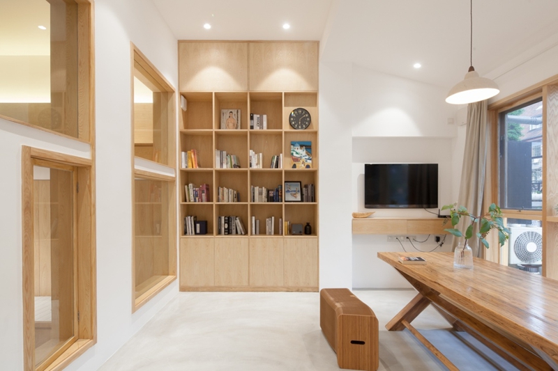 上海里弄45㎡老房改造設(shè)計(jì)，1.5倍面積擴(kuò)充，清新小資親子宅！