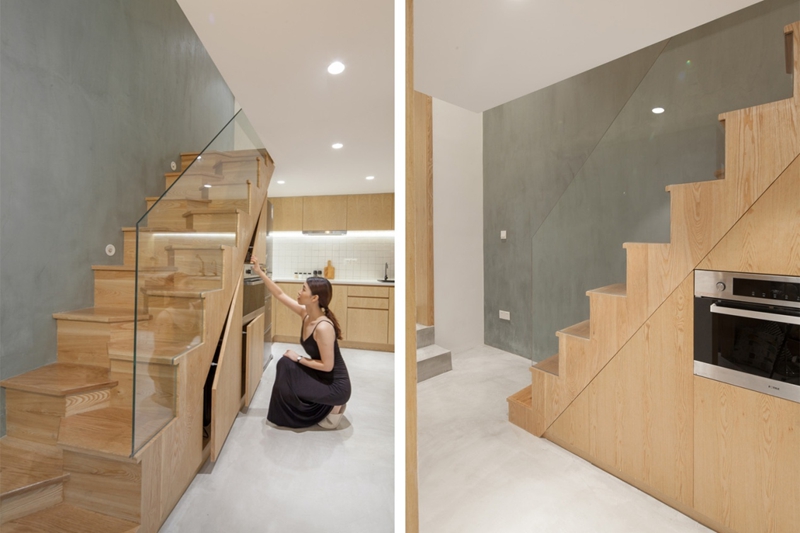 上海里弄45㎡老房改造設(shè)計(jì)，1.5倍面積擴(kuò)充，清新小資親子宅！