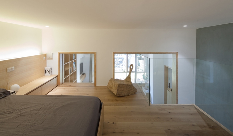 上海里弄45㎡老房改造設(shè)計(jì)，1.5倍面積擴(kuò)充，清新小資親子宅！