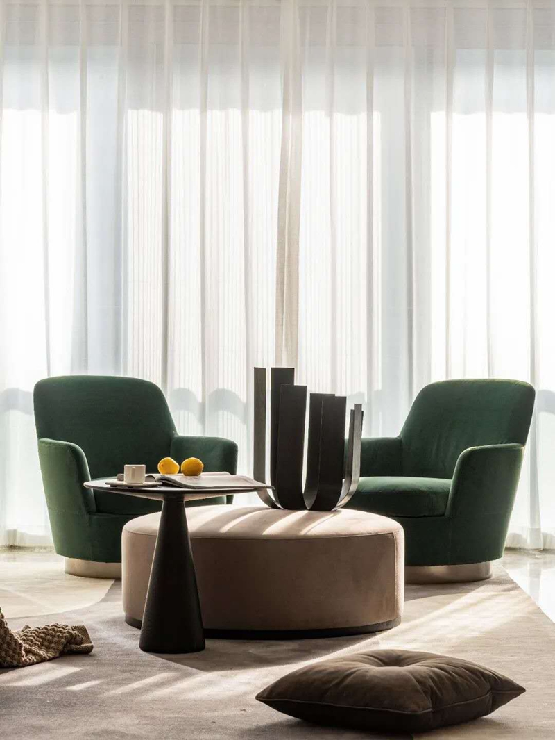 199㎡帶有藝術色彩的輕奢風，溫馨獨特的三口之家。