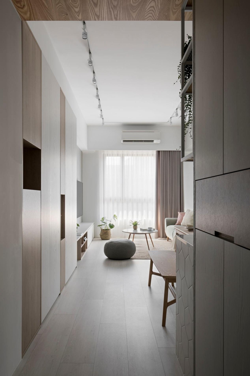 90后小夫妻北歐風(fēng)兩人居改造：小戶型也有大天地！