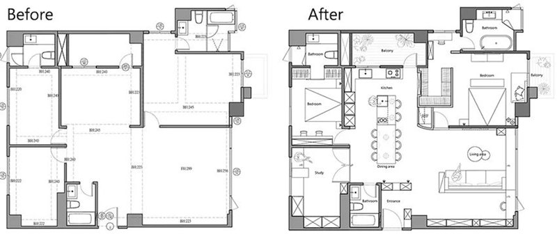 135㎡簡約現(xiàn)代風(fēng)三居室，兼具質(zhì)感、顏值與收納，這樣的設(shè)計(jì)真的愛了！